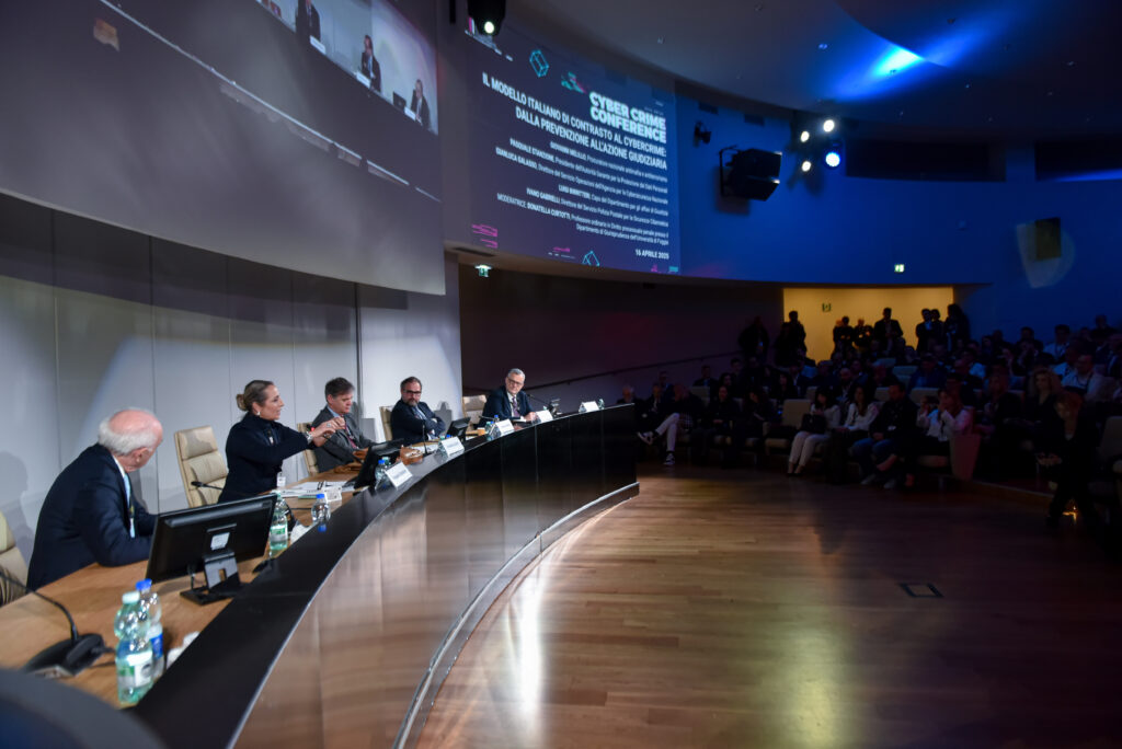 Cyber Crime Conference 2025: Donatella Curtotti, Gianluca Galasso, Ivano Gabrielli, Luigi Birritteri, Pasquale Stanzione