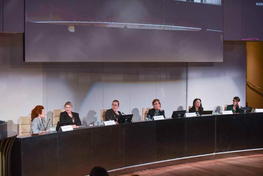 Cyber Crime Conference 2025: Alessandra Guidi, Valentina Cuocci, Angela Procaccino, Laura Liguori, Elena Bassoli,