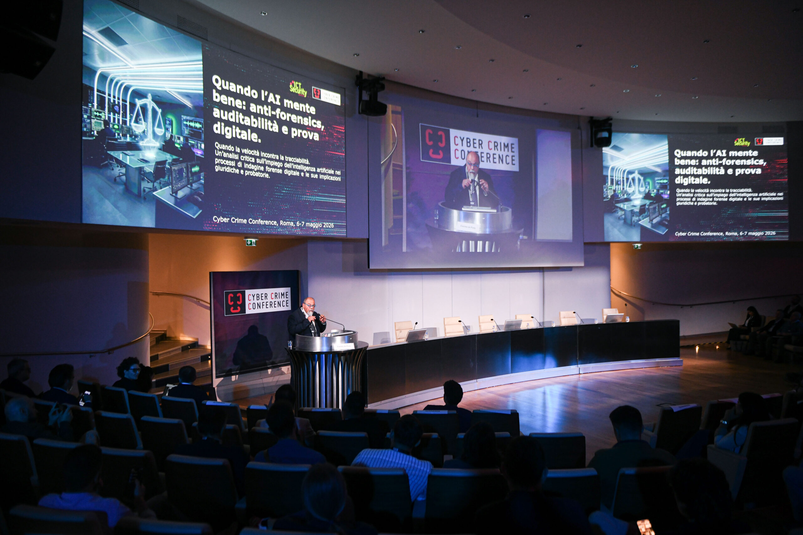 AI digital forensics - Quando l'AI mente bene anti-forensics, auditabilità e prova digitale_ Cosimo De Pinto Cyber Crime Conference 2026