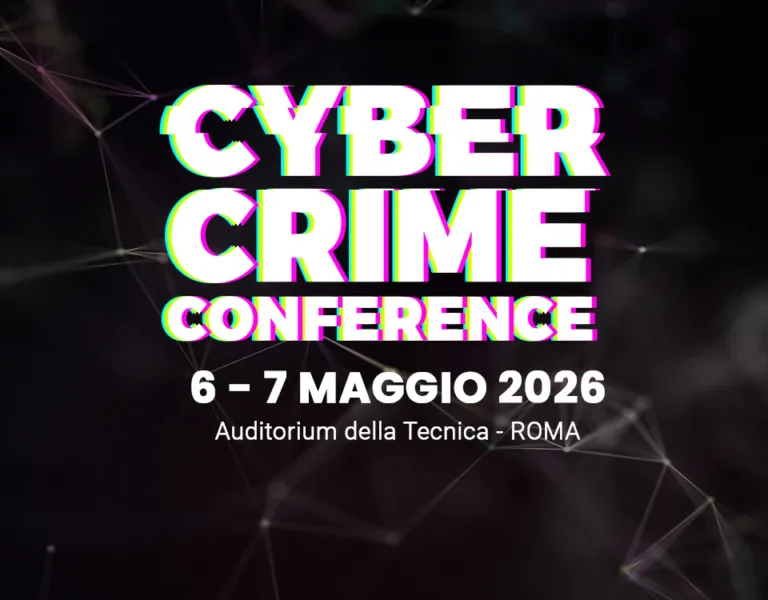 Cyber crime conference 2026 cybersecurity event italy