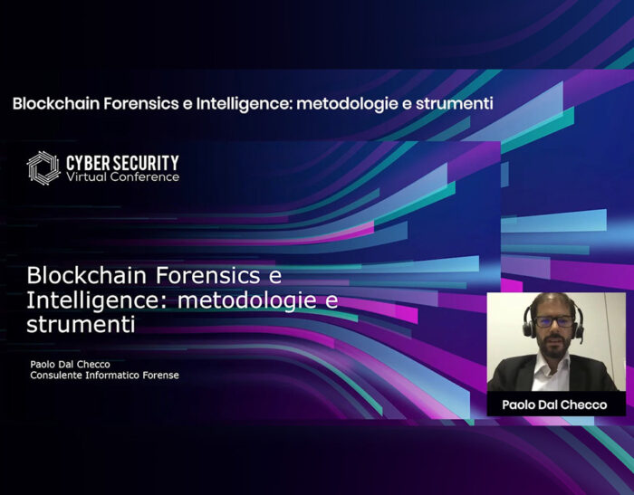 Replay “Blockchain Forensics e Intelligence: metodologie e strumenti” di Paolo Dal Checco