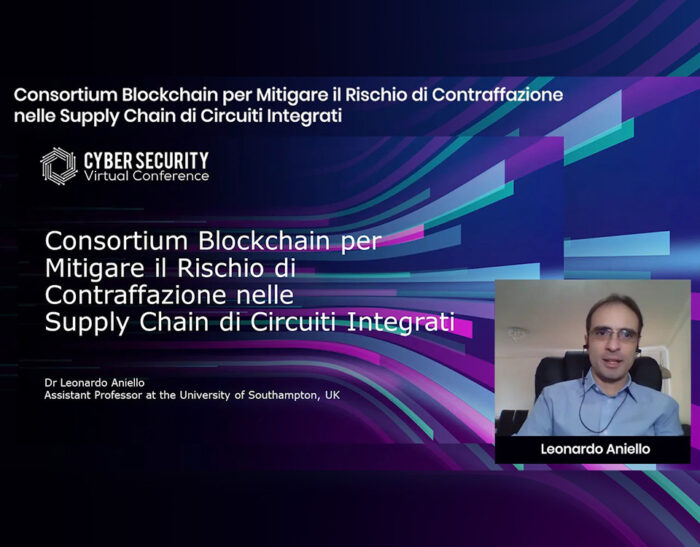 Replay “Consortium Blockchain per Mitigare il Rischio di Contraffazione nelle Supply Chain di Circuiti Integrati” di Leonardo Aniello