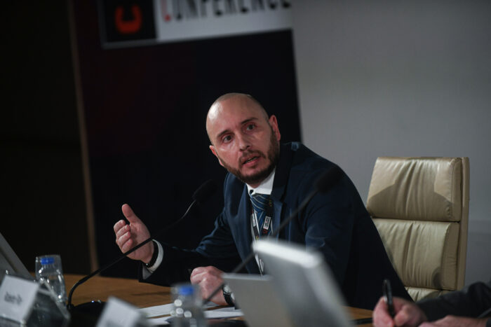 Nel 2026 attribuire un cyber attacco è ancora possibile Analisi di AI offensiva, Initial Access Broker, lawful hacking e attribuzione pubblica UE_cybercrime conference 2026: Emanuele De Lucia, Ricercatore di Cyber Security e Cyber Intelligence, Capo della divisione CTI di Meridian Group, alla Cyber Crime Conference 2026