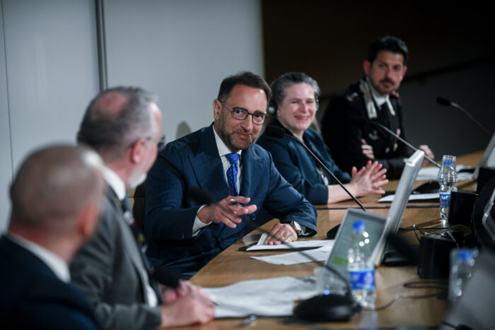 Cyber Crime Conference 2026 - evento cybercrime e cybersecurity: Gabriella Biró - Assistant lecturer at the Ludovika University of Public Service Ten. Col. Antonio Bisogno - Comandante del Reparto Indagini Tecniche, Raggruppamento Operativo Speciale (ROS), Arma dei Carabinieri Emanuele De Lucia - Cyber Security & Cyber Intelligence Researcher Roberto Flor - Professore ordinario di Diritto penale, Dipartimento di Scienze Giuridiche, Università di Verona Ranieri Razzante - Professore di "Cybercrime & Homeland Security" Università di Perugia Moderata da: Mattia Siciliano - Presidente Commissione Studi Cyber Threat Intelligence e Cyber Warfare, SOCINT