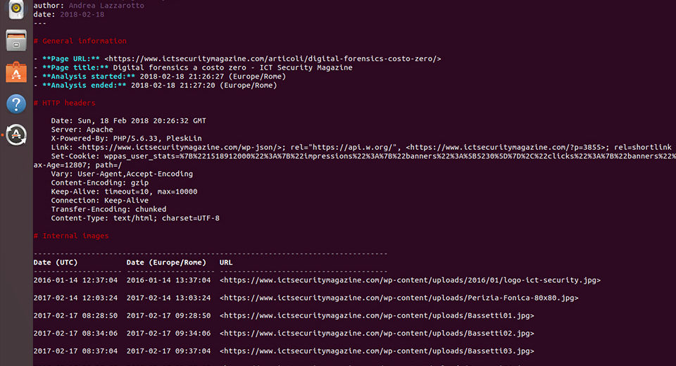 Raccolta datazione UK