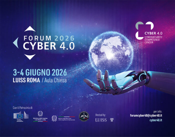 Forum Cyber 4.0 2026 - Centro di Competenza Cyber 4.0 cooperazione internazionale