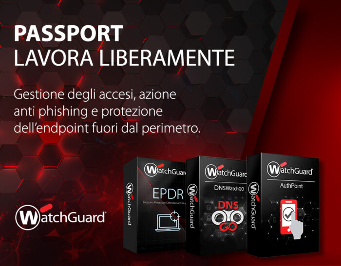 WatchGuard Passport, la sicurezza che “segue” l’utente