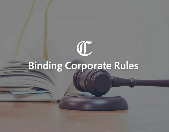 Norme vincolanti d'impresa BCR Binding Corporate Rules GDPR