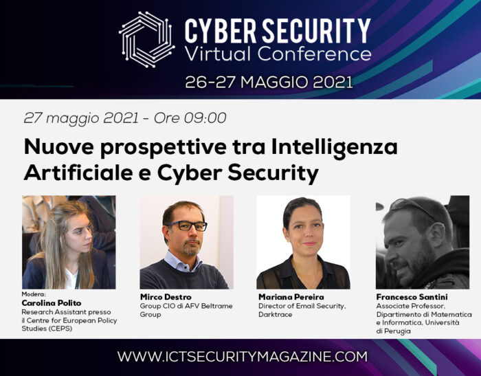 Nuove prospettive tra Intelligenza Artificiale e Cyber Security – Cyber Security Virtual Conference 2021