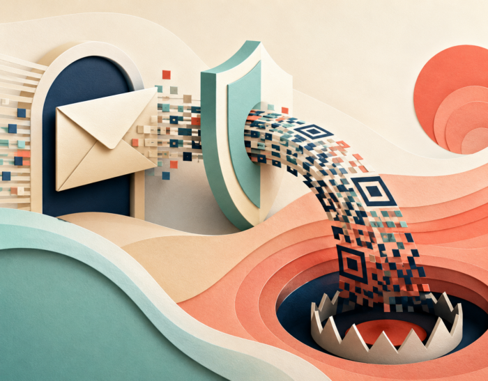 Quishing QR code che scavalca la sicurezza email