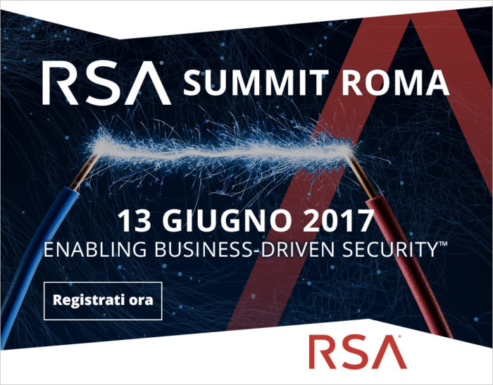 13 giugno: dagli Studios di Cinecittà va in onda l’RSA SUMMIT 2017