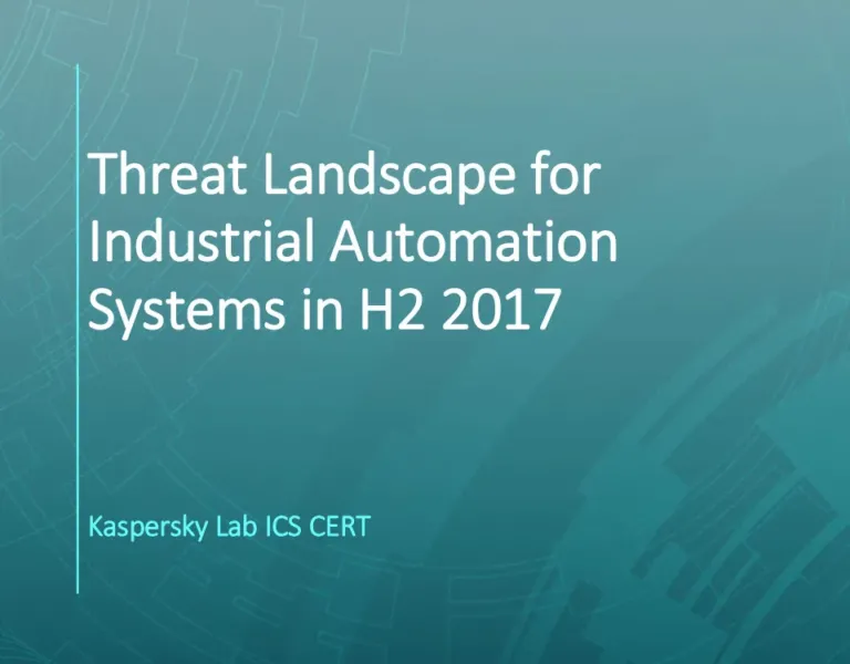 Kaspersky Lab rivela: settore energetico (38,7%) e network di integrazione ICS (35,3%) i più colpiti da cyberattacchi nel 2017.