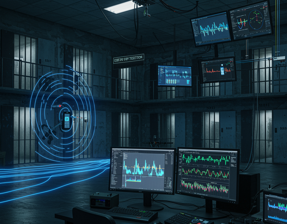 Test di rilevazione passiva con HackRF e SDR per la sicurezza carceraria