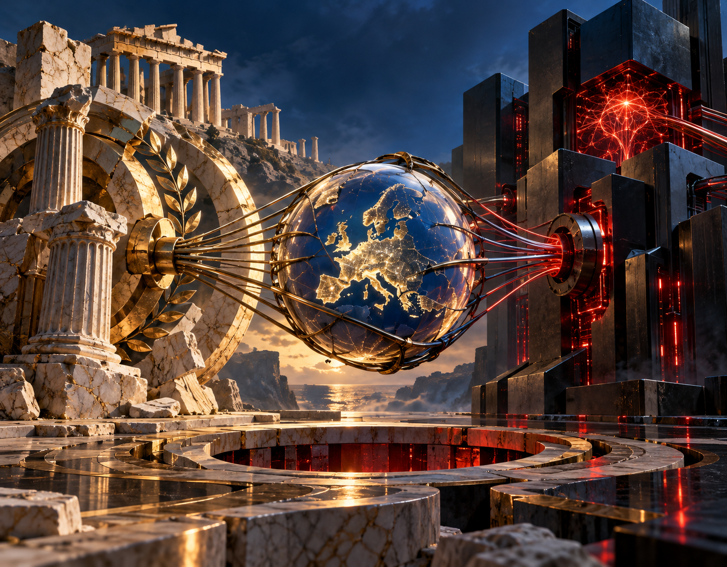 Trappola di Tucidide l'Europa e l'IA dopo Fable 5 Meta_Europa tra rovine e intelligenza artificiale