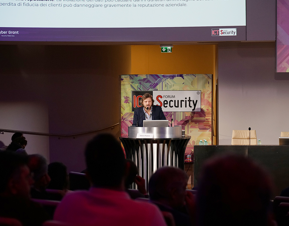 Remotegrant: Sicurezza Informatica e Protezione dei Dati per le PMI Valerio Pastore al Forum ICT Security