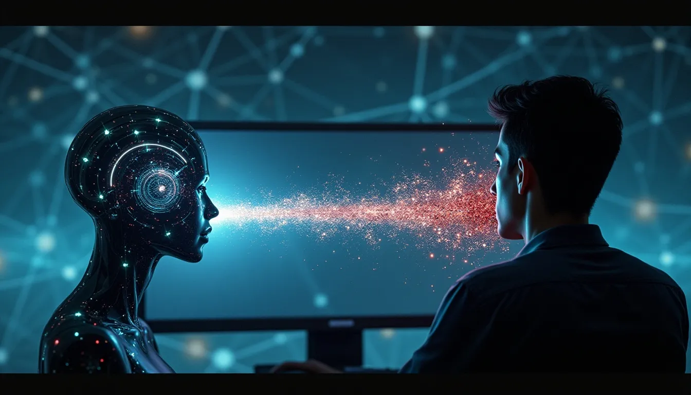 funzionamento degli agenti AI attraverso il Model Context Protocol (MCP), mostrando l'interazione tra utente umano, agente AI, client MCP e server MCP per l'accesso sicuro alle risorse informatiche