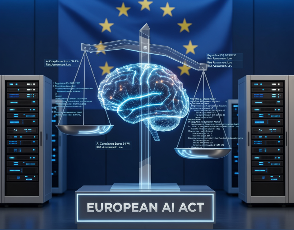 AI Act UE: rischio, responsabilità e obblighi nei sistemi di intelligenza artificiale.