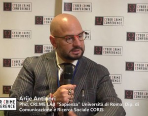 Arije Antinori – Intervista al Cyber Crime Conference 2016