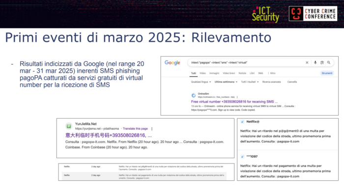 Mirko caruso cybercrime conference pago pa 6.000 campagne phishing contro lo Stato cosa abbiamo imparato