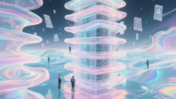 Illustrazione concettuale della cloud forensics