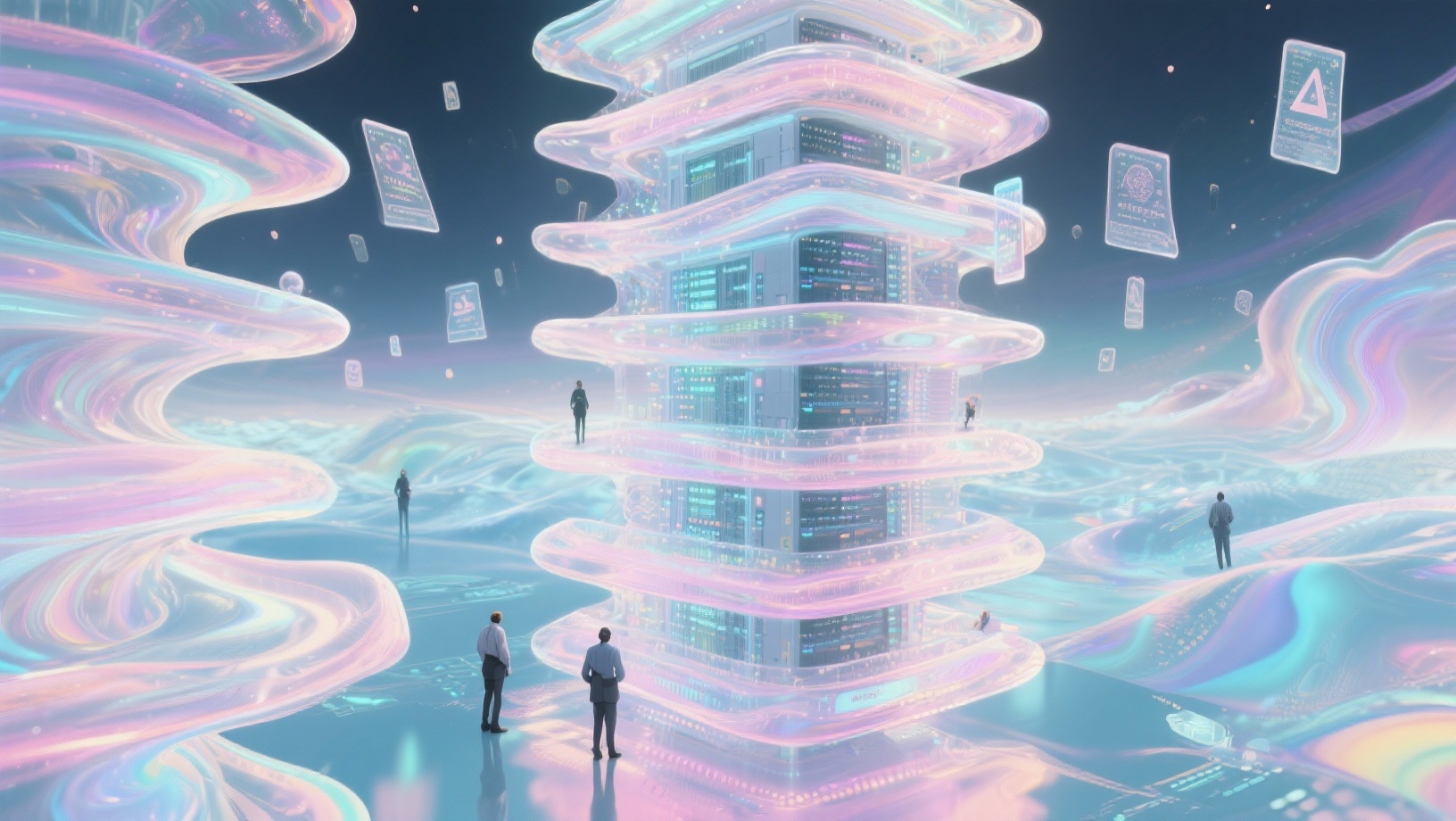 Illustrazione concettuale della cloud forensics