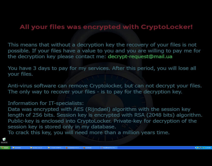 Infografica sulle misure preventive contro gli attacchi cryptolocker: backup, utenti limitati, accesso controllato al cloud