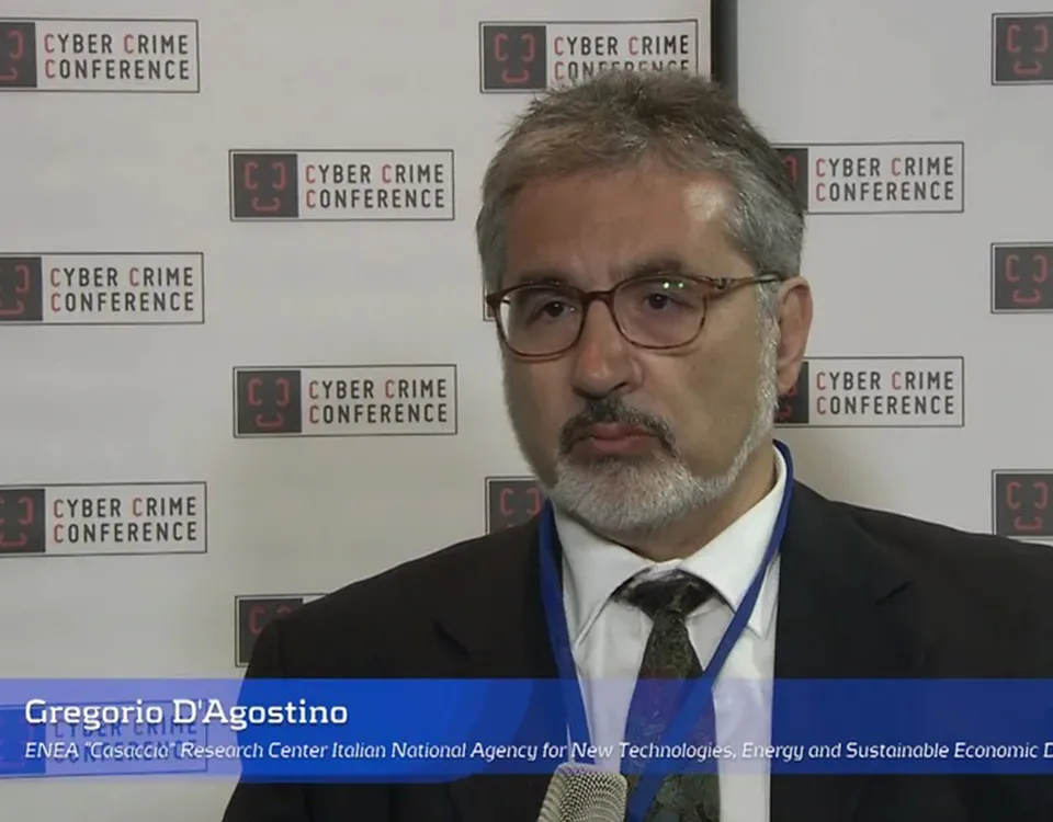 Gregorio D’Agostino - Intervista al Cyber Crime Conference 2018