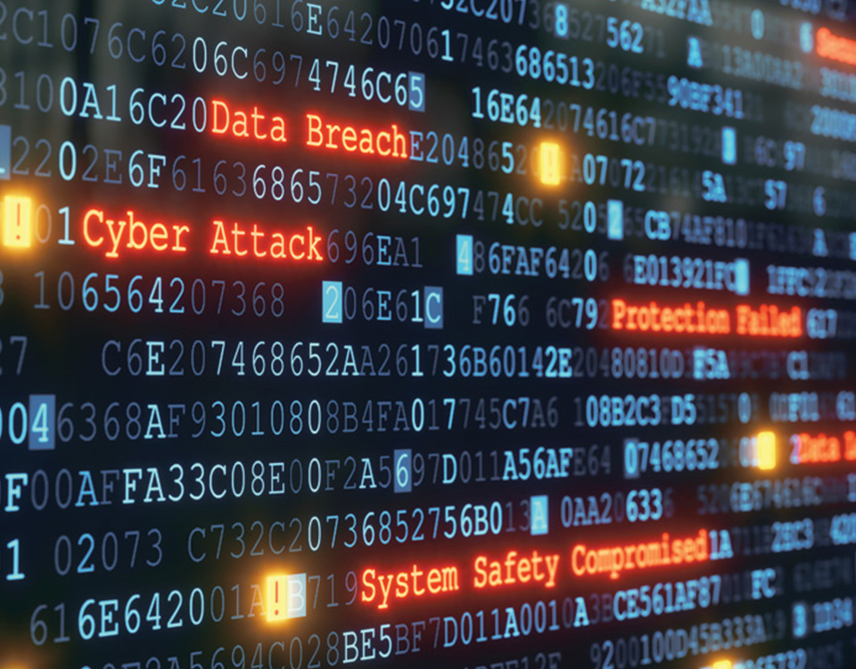 nterfaccia utente di un servizio di monitoraggio di sicurezza informatica che segnala in tempo reale i Data Breach e attiva procedure di contenimento