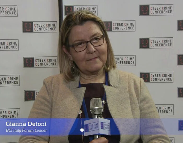 Gianna Detoni – Intervista al Cyber Crime Conference 2018