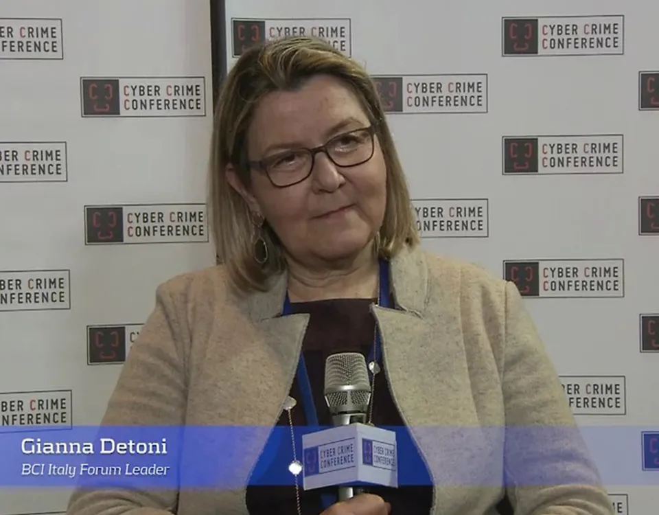 Gianna Detoni - Intervista al Cyber Crime Conference 2018