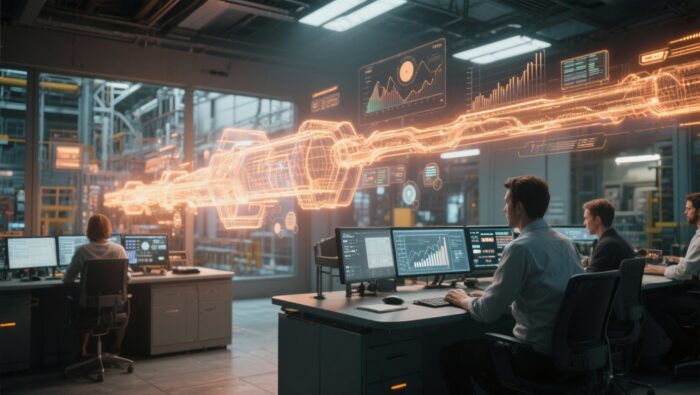 digital twin industriali che uniscono mondo fisico e digitale per monitoraggio e sicurezza dei sistemi produttivi