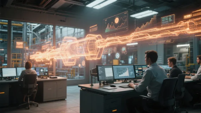digital twin industriali che uniscono mondo fisico e digitale per monitoraggio e sicurezza dei sistemi produttivi