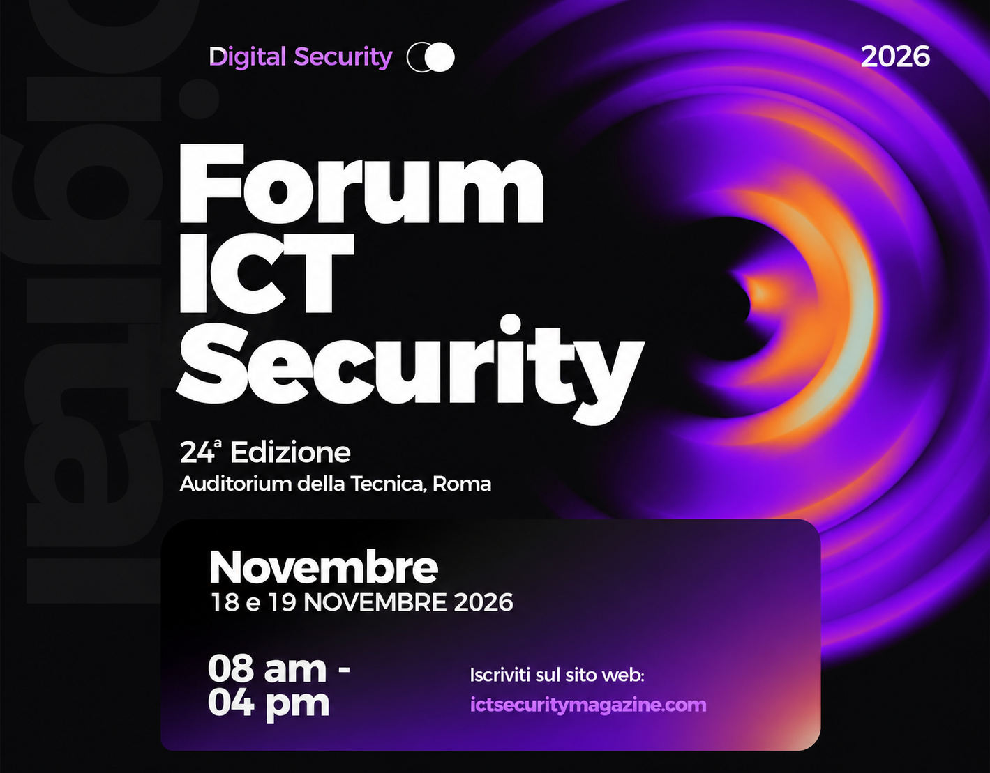 forum ict security 2026 evento cybersecurity italia