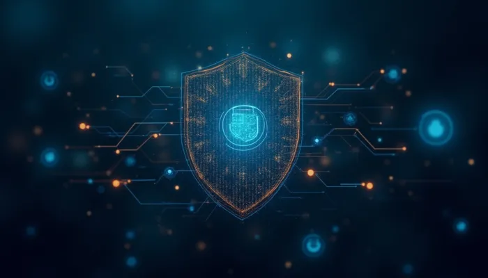 GDPR e i framework normativi globali per la protezione dei dati, con simboli di privacy digitale, sicurezza informatica e controllo dei dati personali