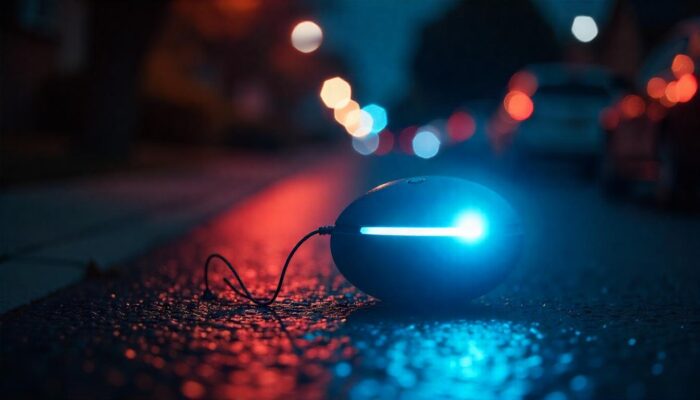 Dispositivo Apple AirTag utilizzato per stalking e tracciamento non consensuale con smartphone