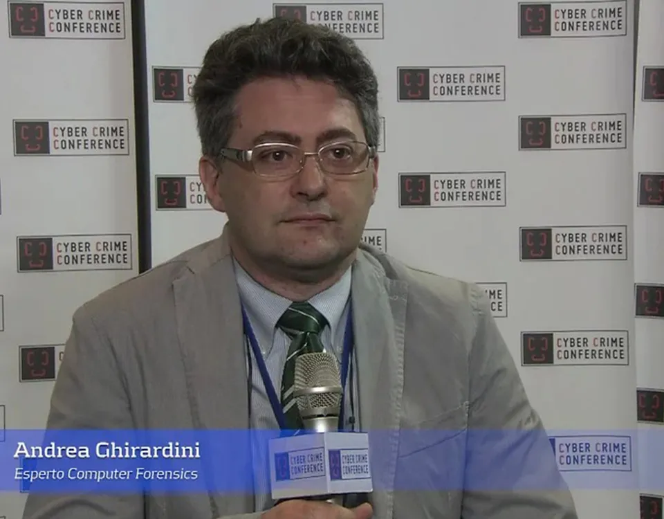 Andrea Ghirardini - Intervista al Cyber Crime Conference 2018
