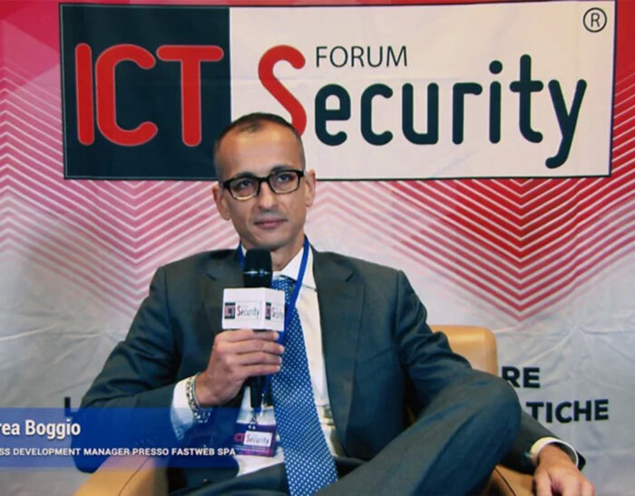 Andrea Boggio – Intervista al Forum ICT Security 2018