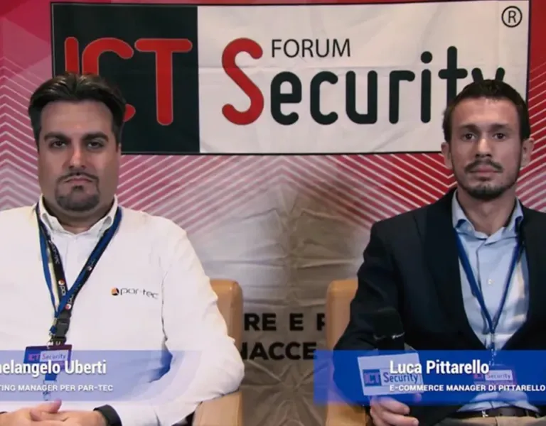 Michelangelo Uberti e Luca Pittarello – Intervista al Forum ICT Security 2018
