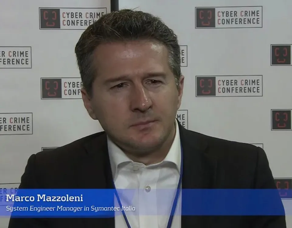Marco Mazzoleni - Intervista al Cyber Crime Conference 2018