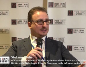 Stefano Mele – Intervista al Cyber Crime Conference 2016