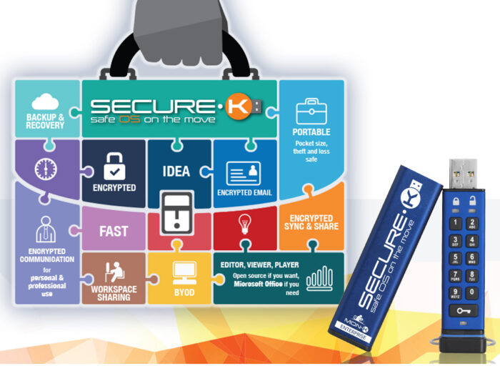 Cyber Security Semplice e Tascabile – Con Secure-K puoi lavorare quando, dove e come vuoi. Sempre in totale sicurezza