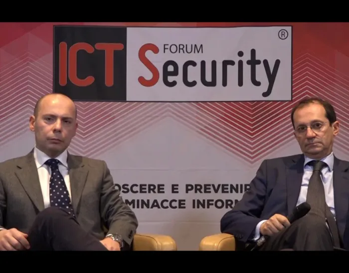 Luigi Montuori e Pasquale di Gennaro - Intervista al Forum ICT Security 2017