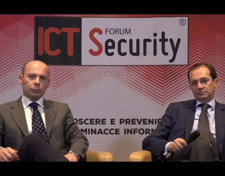 Luigi Montuori e Pasquale di Gennaro - Intervista al Forum ICT Security 2017