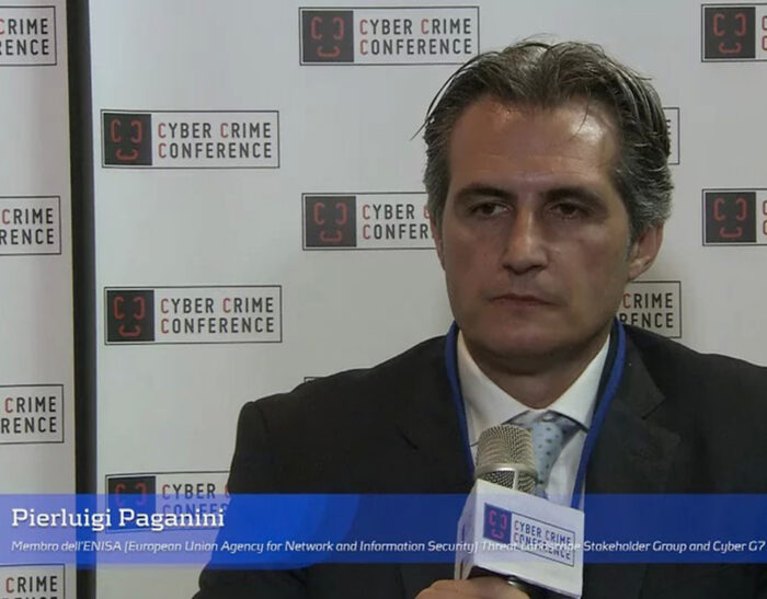 Pierluigi Paganini – Intervista al Cyber Crime Conference 2018