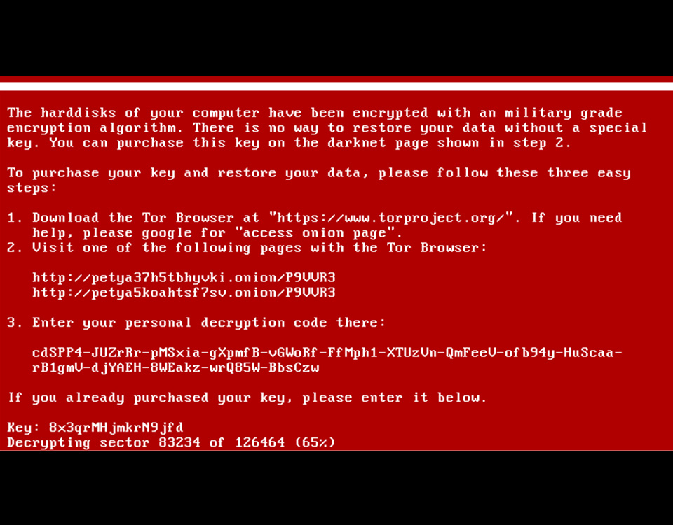 Petya o "NotPetya" - Il nuovo cyberattacco manifesto della guerra ibrida