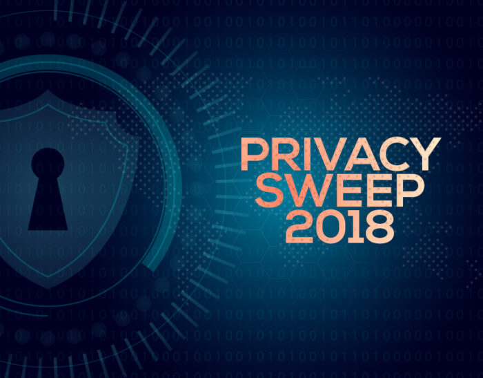 Verifica dell’accountability e compliance nell’Indagine internazionale “Privacy Sweep 2018”