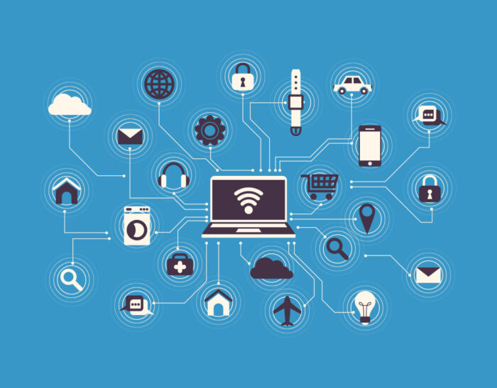Struttura livelli standard IEEE 802.15.4 per reti IoT (internet of things) e comunicazioni wireless a basso consumo