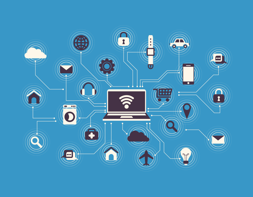 Struttura livelli standard IEEE 802.15.4 per reti IoT (internet of things) e comunicazioni wireless a basso consumo
