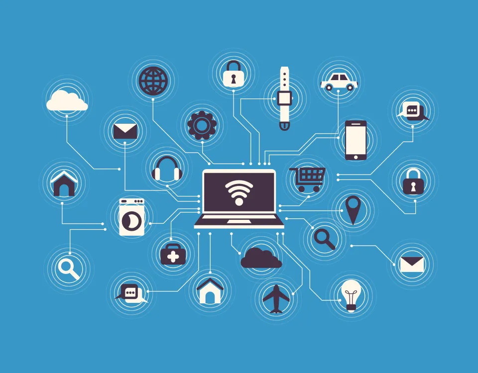Struttura livelli standard IEEE 802.15.4 per reti IoT (internet of things) e comunicazioni wireless a basso consumo