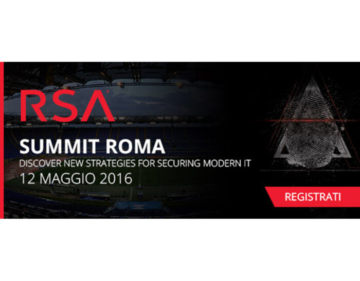 12 Maggio 2016, Stadio Olimpico di Roma “SCENDE IN CAMPO” L’RSA SUMMIT